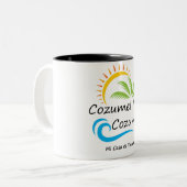 Cozumel My Cozumel tasse à café avec intérieur som (Devant gauche)