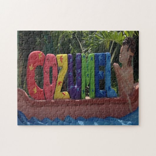 Cozumel Puzzle Legpuzzel (Horizontaal)