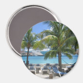 Cozumel Vakantie Uitzicht Magnet Magneet (Voorkant / Achterkant)