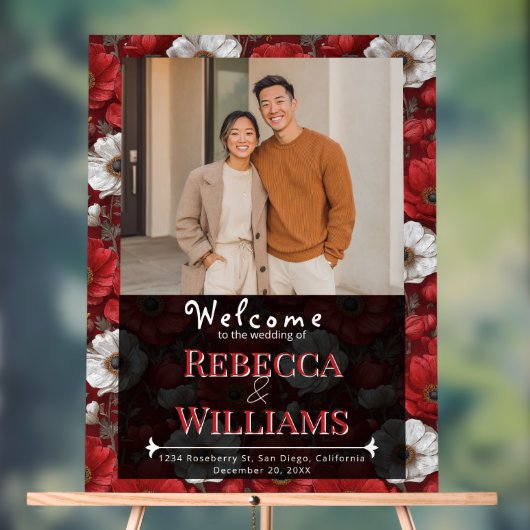 Cozy Anemones Charm Winter Wedding (Neutre)