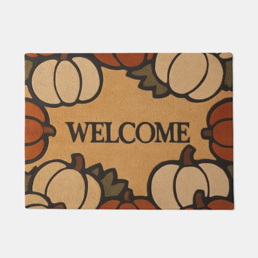 Cozy Autumn Deurmat (Voorkant)
