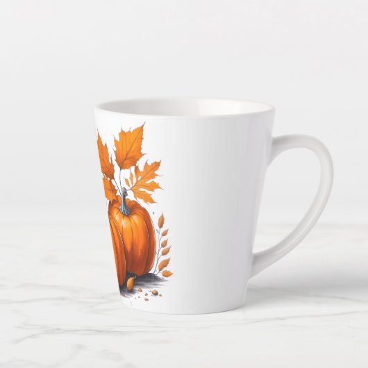 Cozy Autumn Latte Mok (Rechts)