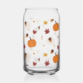 Cozy Autumn Leaves Pattern (Gauche)
