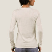 Cozy Autumn Magic – Cute Fall Fox Tri-Blend Shirt (Achterkant)