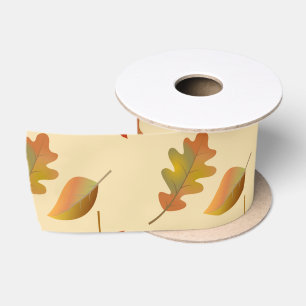 Cozy autumn mapel leaves oak leaves lint