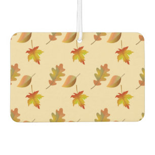 Cozy autumn mapel leaves oak leaves luchtverfrisser