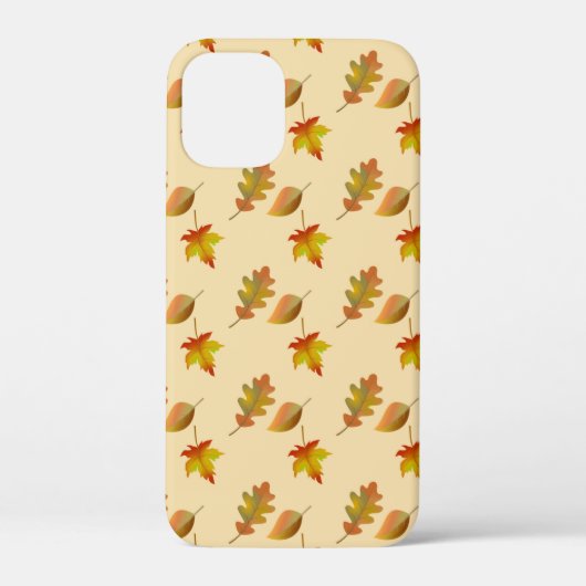 Cozy autumn maple leaves oak leaves Case-Mate iPhone case (Achterkant)