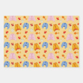 Cozy Autumn Sweater Pattern  Inpakpapier Vel (Voorkant 2)