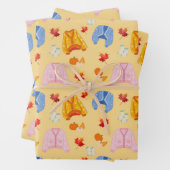 Cozy Autumn Sweater Pattern  Inpakpapier Vel (In situ)