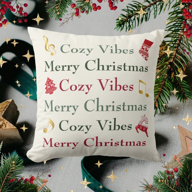 Cozy Bench Cozy Vibes Throw Pillow Kussen (Creator heeft geüpload)