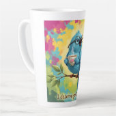 Cozy Bird Coffee Latte Mug  (Angle gauche)