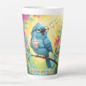 Cozy Bird Coffee Latte Mug  (Devant)