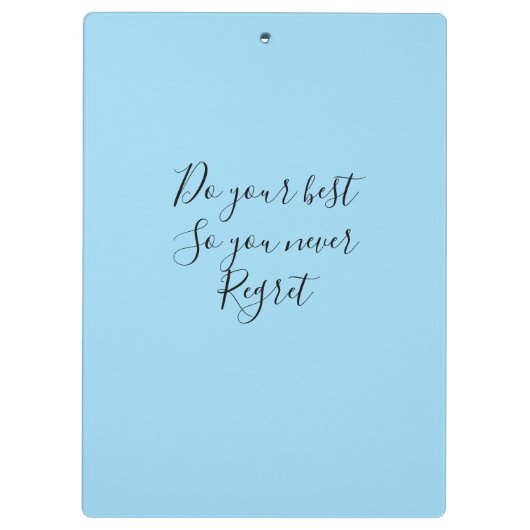 Cozy blue sky  klembord (Achterkant)