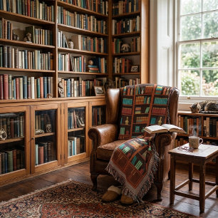 Cozy Boekenplanken Dekbed  Deken