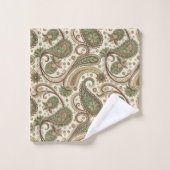 Cozy Boho Towel Paisley Gift for Their Bathroom (Gant de toilette)