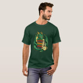 Cozy Book Dragon Reader T-Shirt | Fantasy Gift (Devant entier)