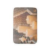 Cozy Cabin Bath Mat | Plush Memory Foam Rug (Voorkant Verticaal)