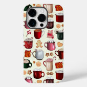 Cozy Cabin Hot Cocaca en Winterbehandelingen Case-Mate iPhone Case (Achterkant)