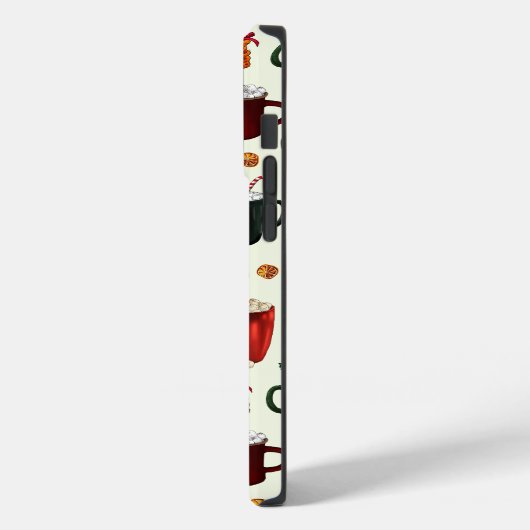 Cozy Cabin Hot Cocaca en Winterbehandelingen Case-Mate iPhone Case (Achterkant / Links)