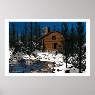 Cozy Cabin Poster