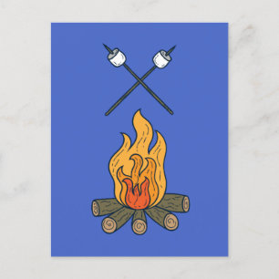 Cozy Campfire Briefkaart