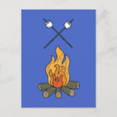 Cozy Campfire Briefkaart (Voorkant)