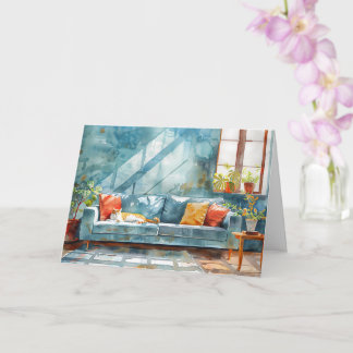 COZY CAT HOME Gelukkige AFSLUITINGsdag Vastgoed Kaart