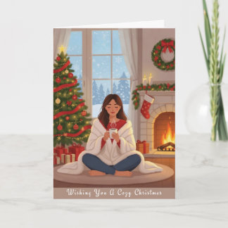 Cozy Christmas Card Feestdagen Kaart