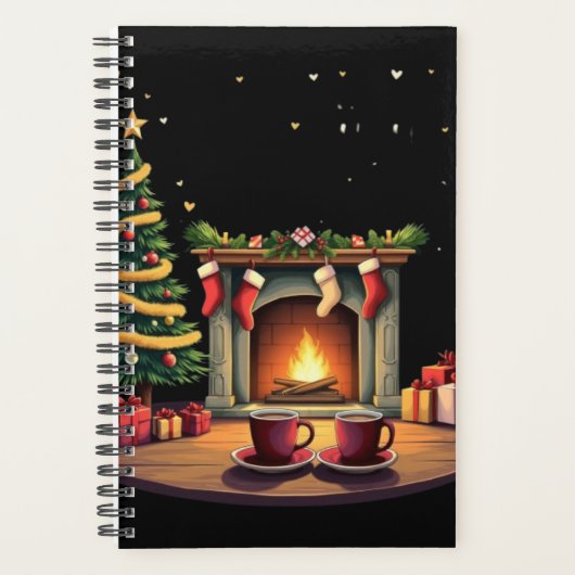 Cozy Christmas Eve Fireplace Scene | Nostalgic (Devant)