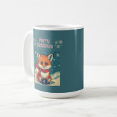 Cozy Christmas Fox Mug (Devant gauche)