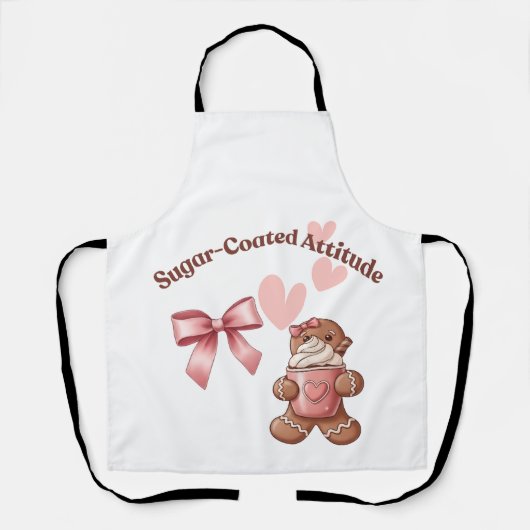 Cozy Christmas Gingerbread Coquette Sweet Schort (Voorkant)