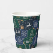 Cozy Christmas Magic Papieren Bekers (Links)