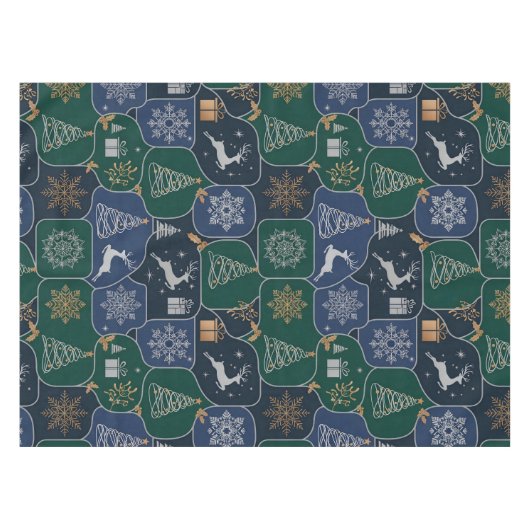 Cozy Christmas Magic Tafelkleed (Voorkant (Horizontaal))