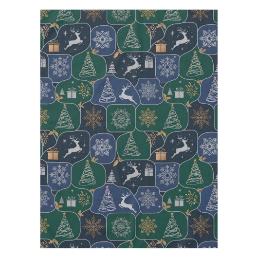 Cozy Christmas Magic Tafelkleed (Voorkant)