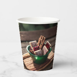 Cozy Christmas Mood Settles Papieren Bekers