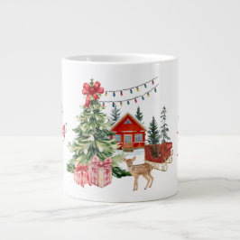 Cozy Christmas Morning Mug – Festive Holiday Coffe Extra Grote Beker