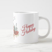 Cozy Christmas Morning Mug – Festive Holiday Coffe Extra Grote Beker (Rechts)