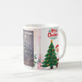 Cozy Christmas Tree Coffee Mug | Festive Holiday  (Devant droit)