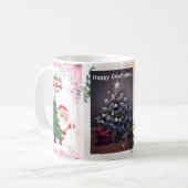 Cozy Christmas Tree Coffee Mug | Festive Holiday  (Devant gauche)