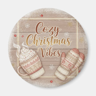 Cozy Christmas Vibes Decorative Pillow Magneet