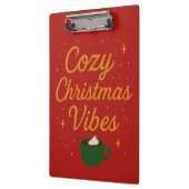 Cozy Christmas Vibes Klembord (Links)