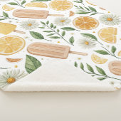 Cozy Citrus Popsicle Sherpa Blanket – Large Sherpa Deken (3/4)
