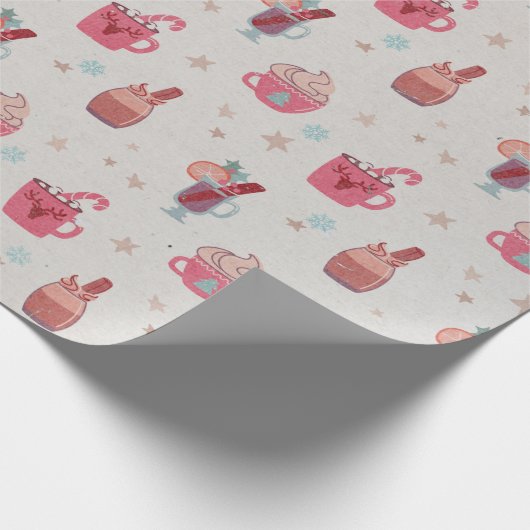 Cozy Cocoa Cadeaupapier (Hoek)