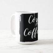 Cozy Coffee Birthday Gift Classic Ceramic Mug (Devant gauche)