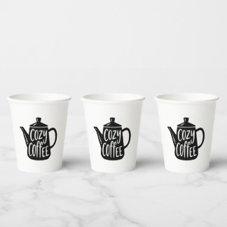 Cozy Coffee Mug Papieren Bekers