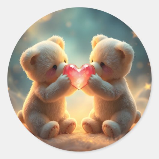 Cozy Companions - Ronde Sticker (Voorkant)