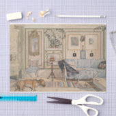 Cozy Corner (door Carl Larsson) Tissuepapier (Craft)