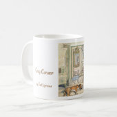 Cozy Corner van Carl Larsson Koffiemok (Voorkant links)