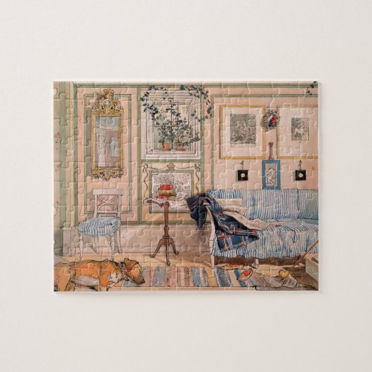 Cozy Corner van Carl Larsson Legpuzzel (Horizontaal)