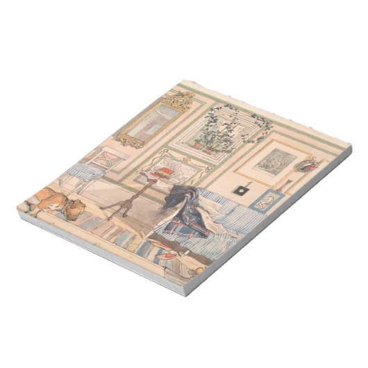 Cozy Corner van Carl Larsson Notitieblok (Gedraaid)